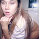 A pretty Italian girl sits on a toilet speaks to the camera in a demeaning way while farting and pushing out a stubborn poop. A plop is heard near the end of the video. She wipes her ass and shows us her dirty TP. Presented in 720P HD. About 7 minutes.